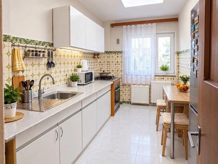 Apartament cu 3 camere semidecomandat în Progresul