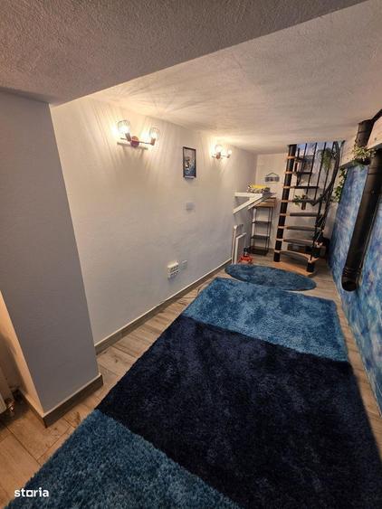 Casa str Sirenelor parter + subsol mobilata modern curte comuna - 9
