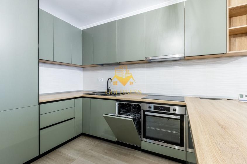 Apartament cu 2 camere semidecomandat, mobilat în Plopilor