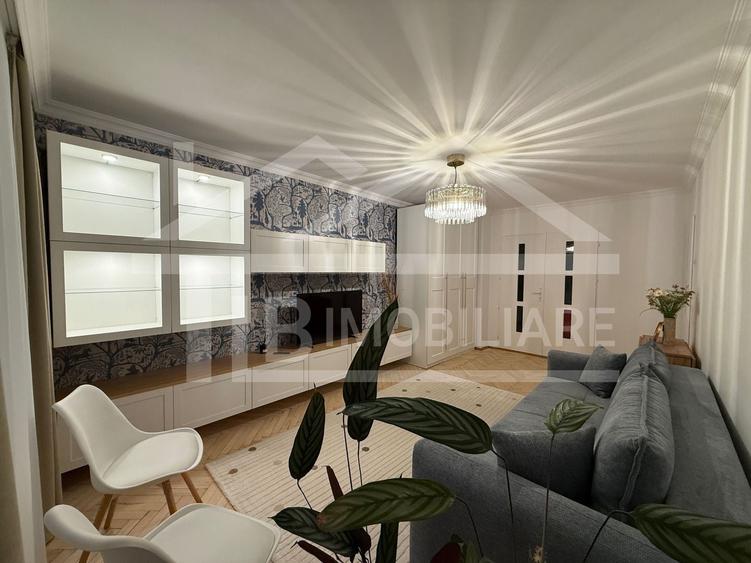 Apartament cu 2 camere decomandat, mobilat în 7 Noiembrie