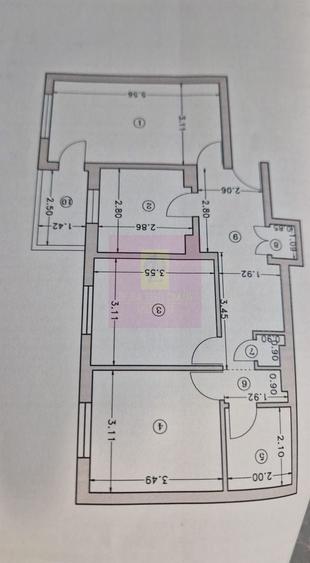 Apartament cu 3 camere decomandat în Vitan