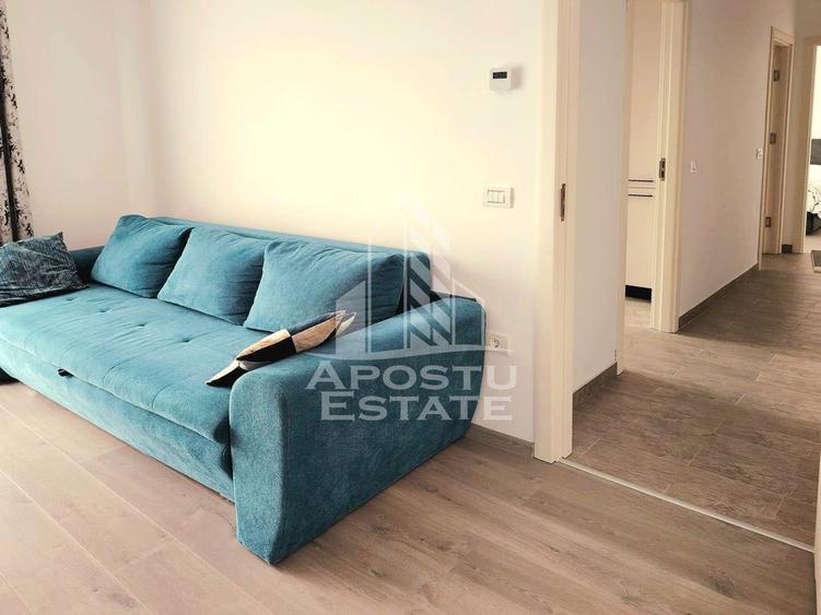 Apartament cu 2 camere decomandat, mobilat în Boul Roșu