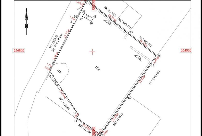 Teren Construcții intravilan de 2070 mp, în Pipera
