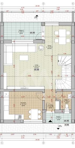 Casă cu 3 camere cu Teren 297.85998535156 Mp în Sebeș