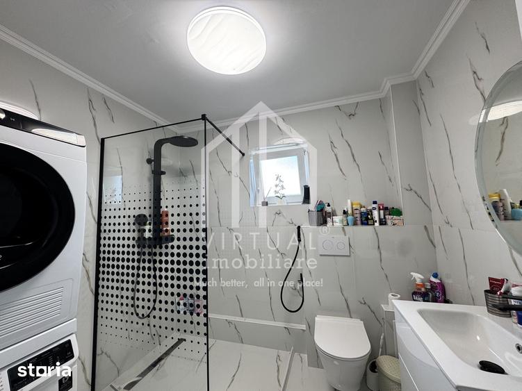 Apartamet cu 3 camere, 61mp utili+2 balcoane, etaj 3, mobilat Selimbar - 5