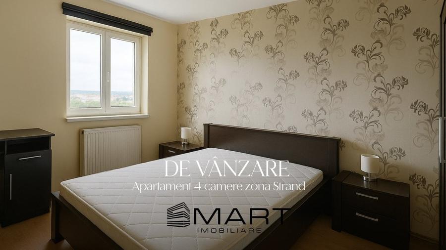 Apartament cu 4 camere, mobilat în Ștrand
