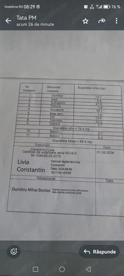 Apartament cu 3 camere decomandat în Turnu Măgurele