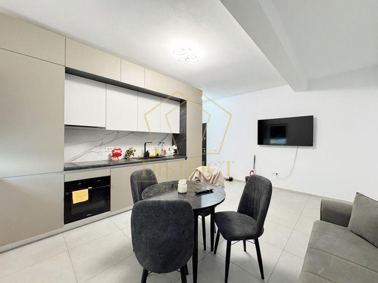 Apartament cu 2 camere semidecomandat, mobilat în Giroc