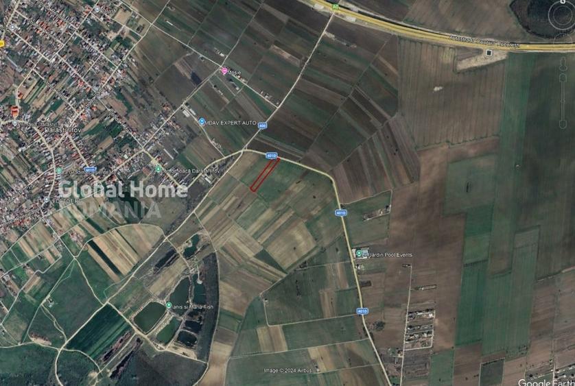 Teren Construcții intravilan de 5610 mp, în Dărăști-Ilfov