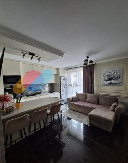 Apartament cu 3 camere semidecomandat, mobilat în Chinteni