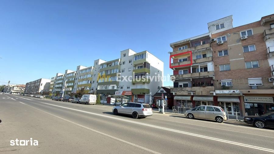 Apartament cu 2 camere decomandat, mobilat în Central