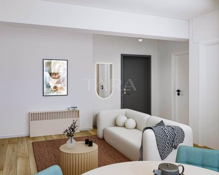 Apartament cu 2 camere, mobilat în Vest