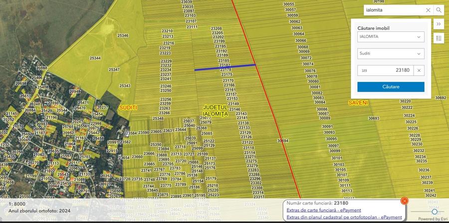 Teren agricol extravilan de 63.720001220703 mp, în Sudiți