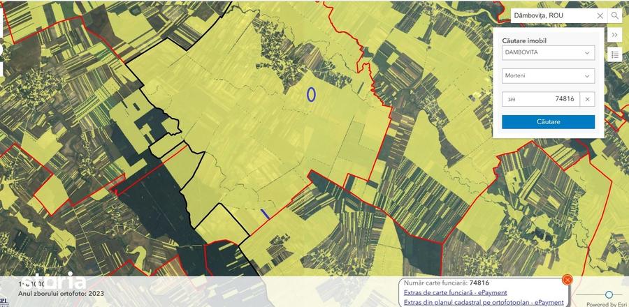 Terenuri extravilane Morteni jud Dambovita - 1