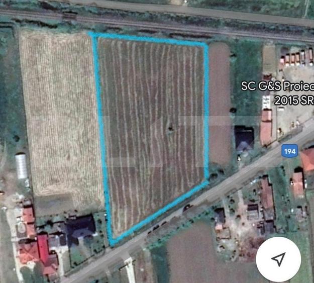 Teren Construcții intravilan de 11500 mp, în Exterior Vest
