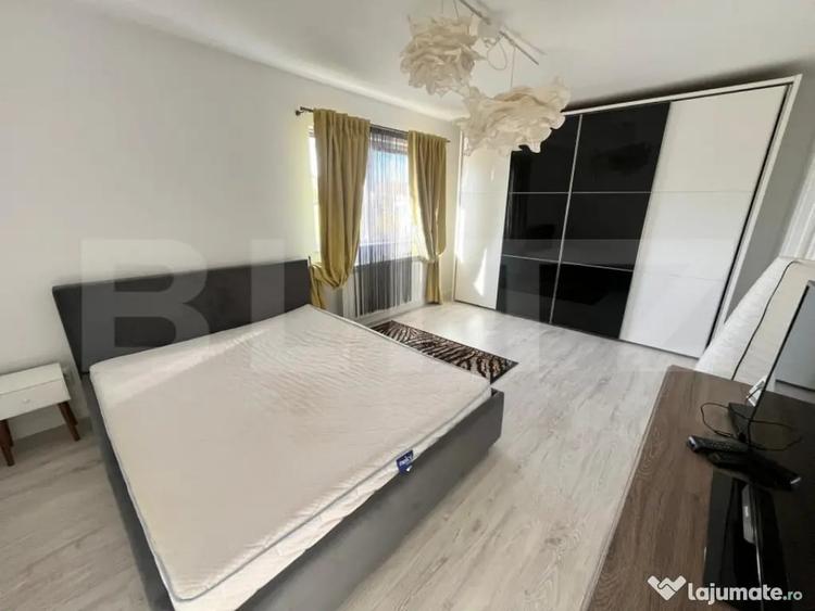 Apartament cu 2 camere semidecomandat, mobilat în Central
