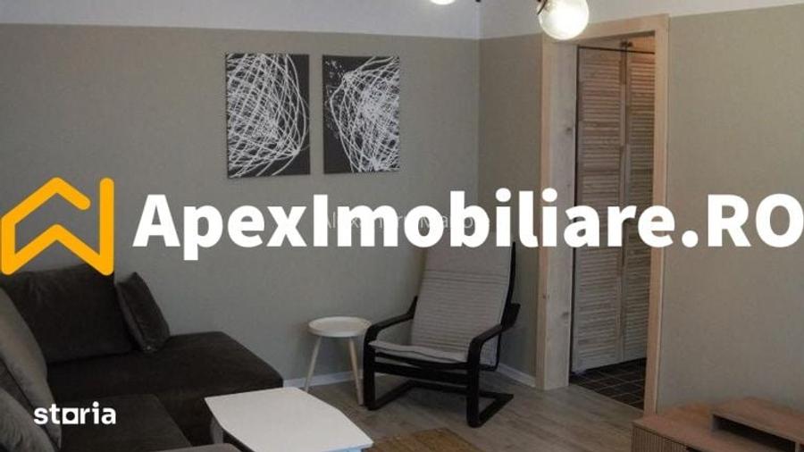 Apartament cu 2 camere semidecomandat, mobilat în 1 Mai