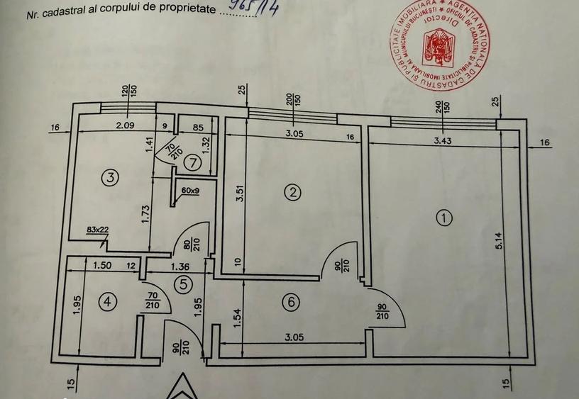 Apartament cu 2 camere decomandat în Drumul Taberei