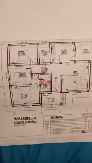 Casă individuală cu 4 camere cu Teren 500 Mp în Bucium