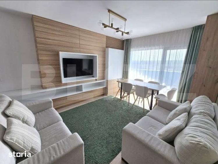 Apartament cu 3 camere, mobilat în Universității