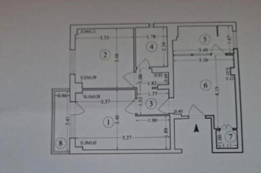 Apartament cu 2 camere, mobilat în Moșilor