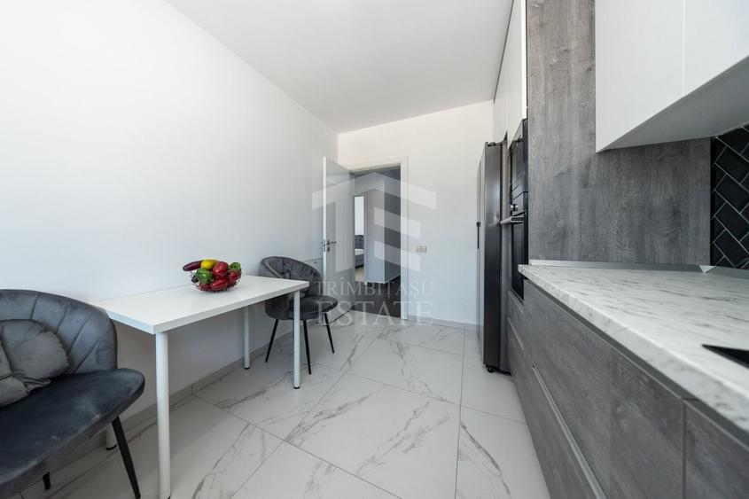 Apartament cu 2 camere decomandat, mobilat în Sânpetru