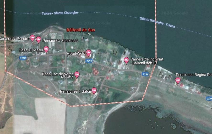 Teren Construcții intravilan de 1000 mp, în Băltenii de Sus
