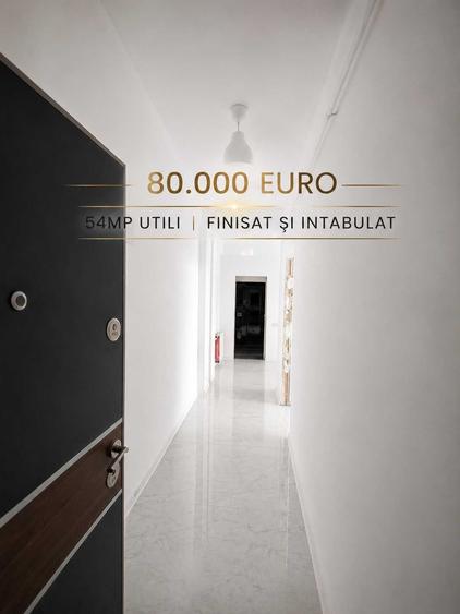 SUPER OFERTA - APARTAMENT 2 camere - 80.000e - 54mp utili- INTABULAT - 1