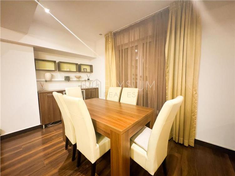 Apartament cu 3 camere decomandat, mobilat în Herăstrău