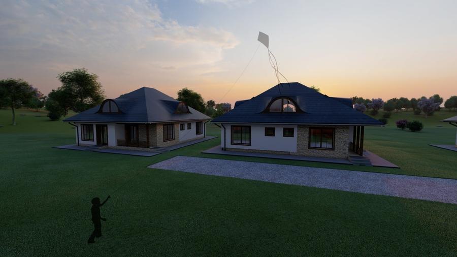 Casă individuală cu 3 camere cu Teren 714 Mp în Câmpulung Moldovenesc