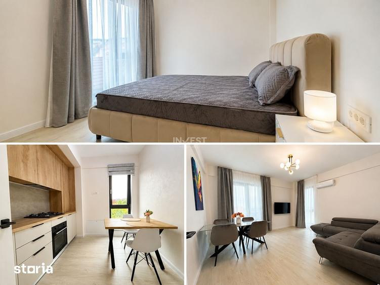 Apartament cu 2 camere decomandat, mobilat în Valea Lupului