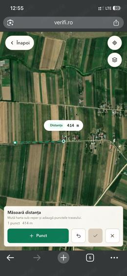 Teren de 6700 mp, în Huțani