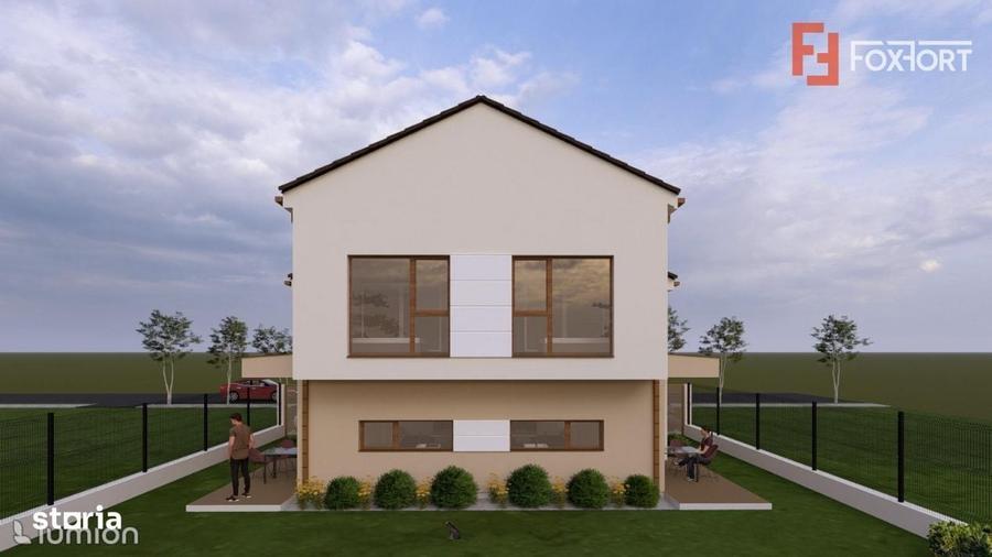 Duplex cu 4 camere de vanzare in localitatea Dumbravita - 4