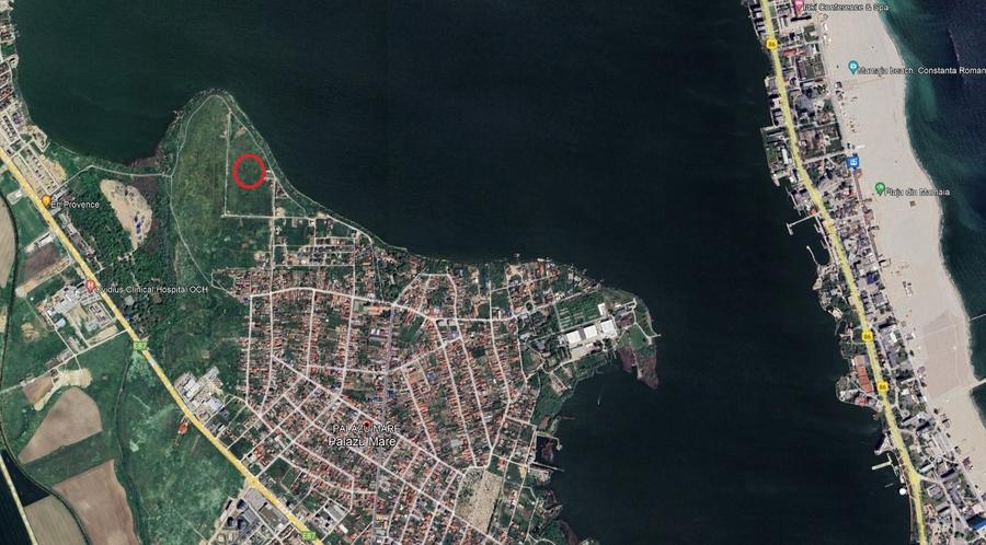 Teren Construcții intravilan de 500 mp, în Palazu Mare