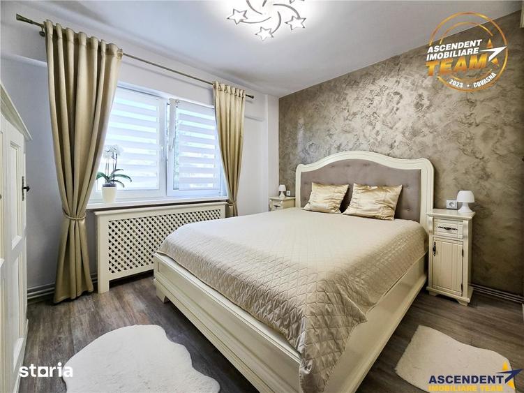 Apartament cu 4 camere, mobilat în Central