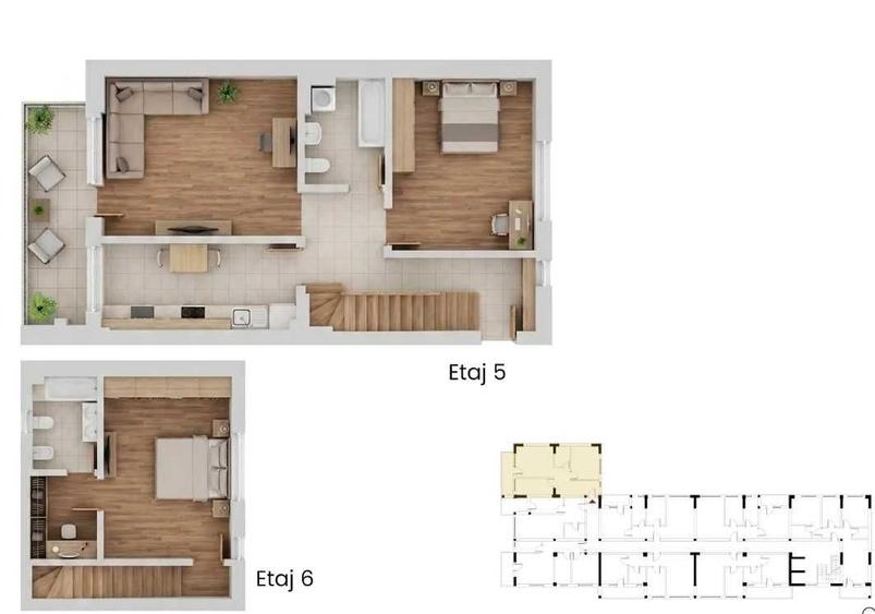 Apartament cu 3 camere decomandat în Apărătorii Patriei