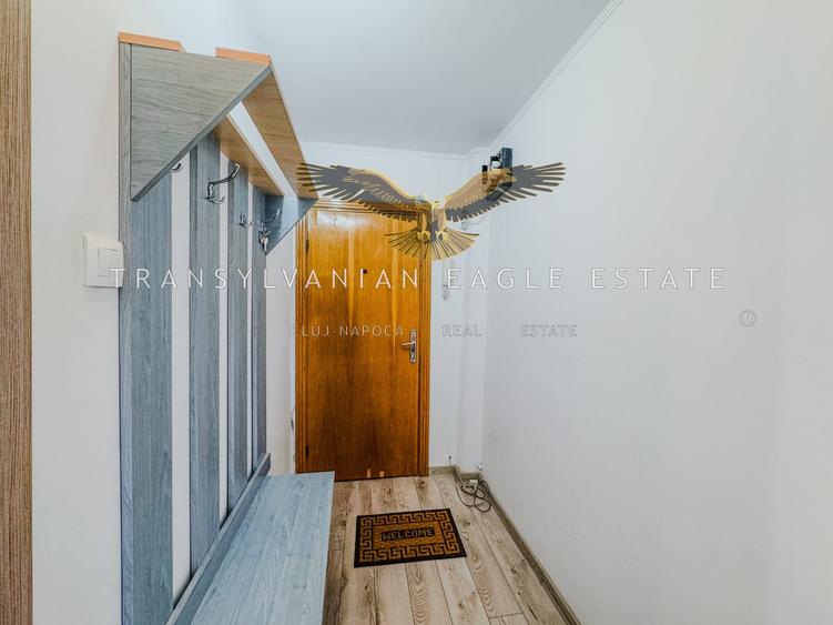 Apartament cu 2 camere decomandat, mobilat în Plopilor