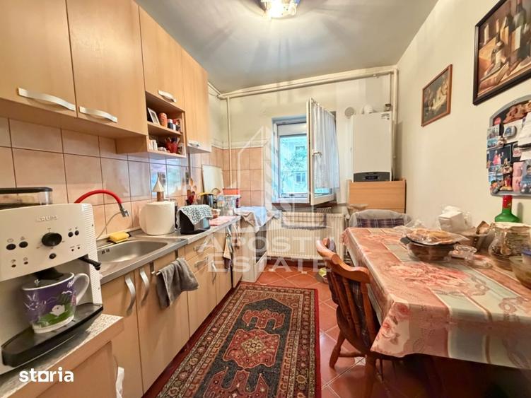 Apartament de vanzare cu 2 camere, cu centrala, parter, in Aradului - 6