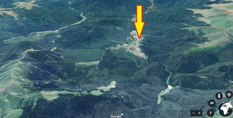Teren Construcții intravilan de 3050 mp, în Cheia