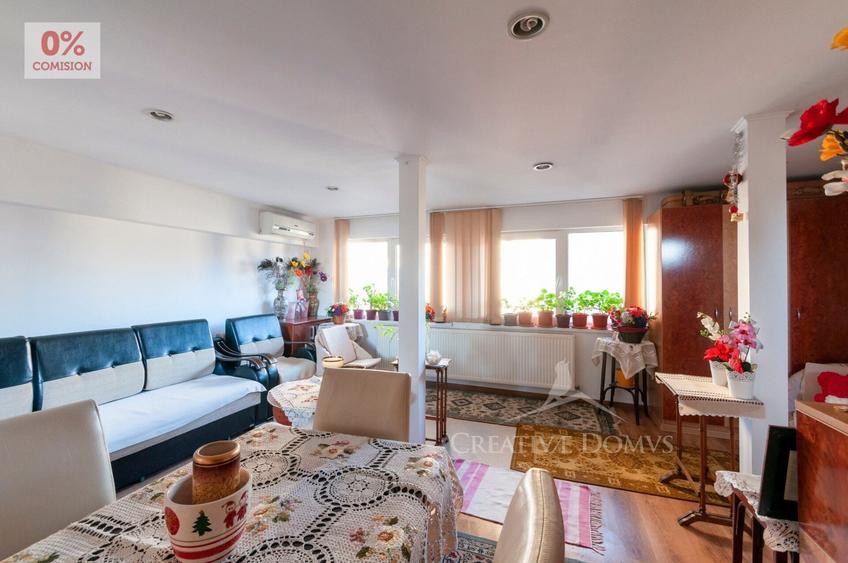 Apartament cu 3 camere semidecomandat în Parcul Carol