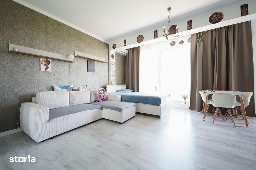 Apartament cu 2 camere, mobilat în Tunari