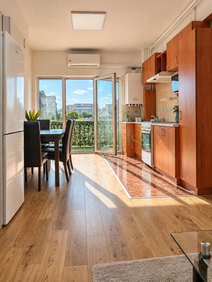 Apartament cu 2 camere semidecomandat, mobilat în Calea Turzii