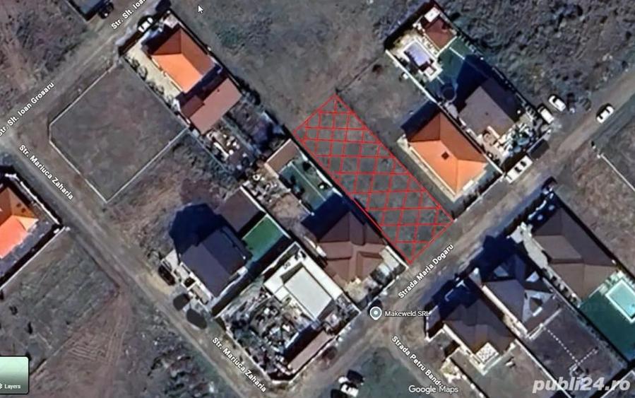 Teren de 735 mp, în Torontalului