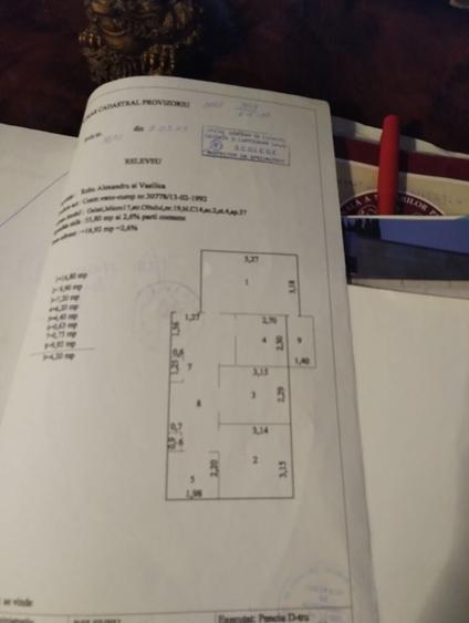 Apartament cu 3 camere decomandat în Central