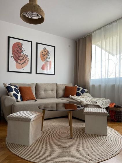 Apartament cu 2 camere semidecomandat în Tipografilor
