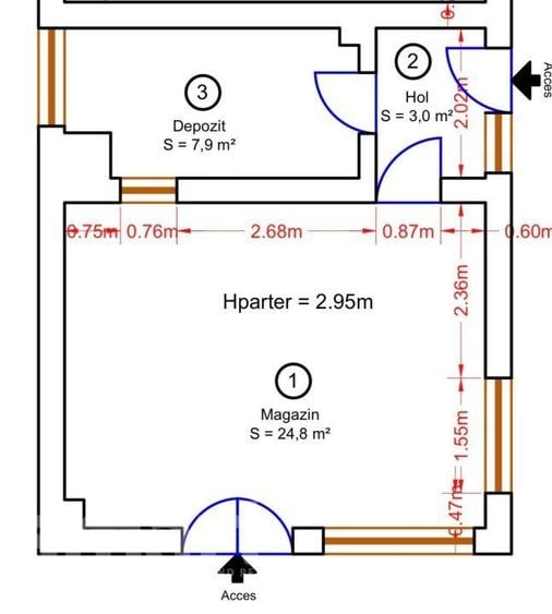 Spatiu Comercial 36 mp - 1