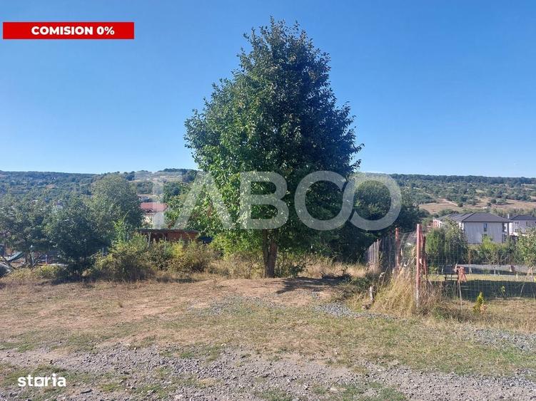 Teren intravilan 600 mp front stradal 16 m zona Muncel Cisnadie - 1