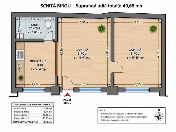 Apartament 2 camere, in inima orasului Sibiu, 1 minut de Piata Mare - 4