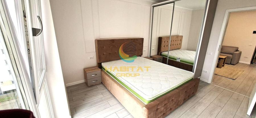 Apartament cu 2 camere semidecomandat, mobilat în Vest