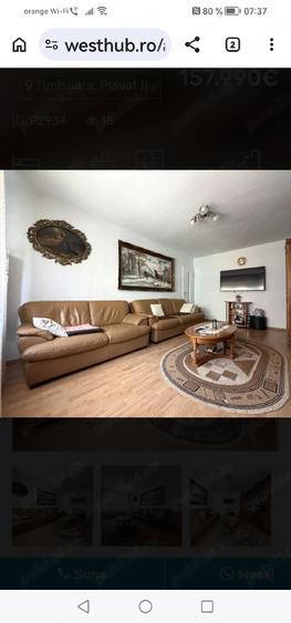 Apartament cu 3 camere decomandat în Central